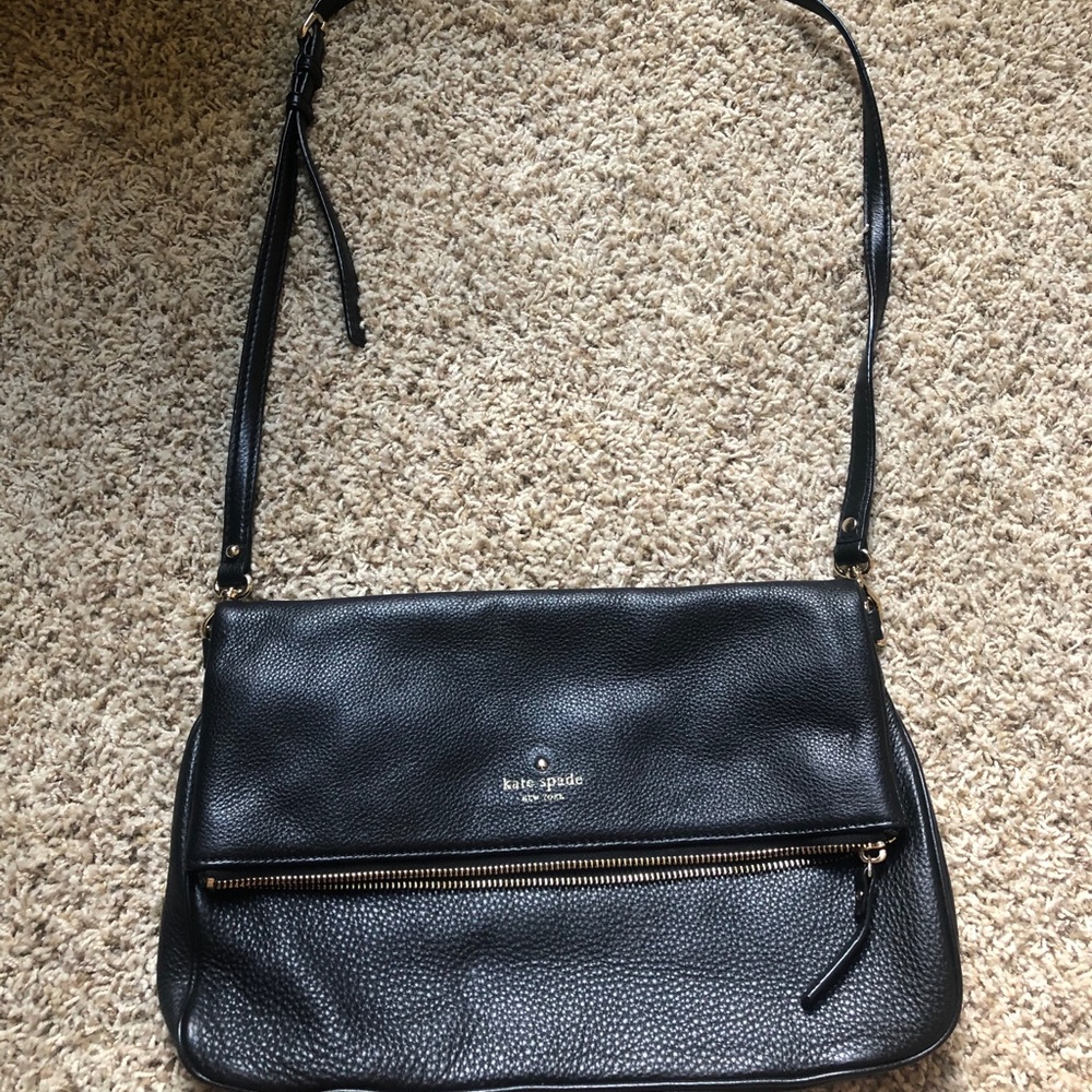 Kate spade black satchel